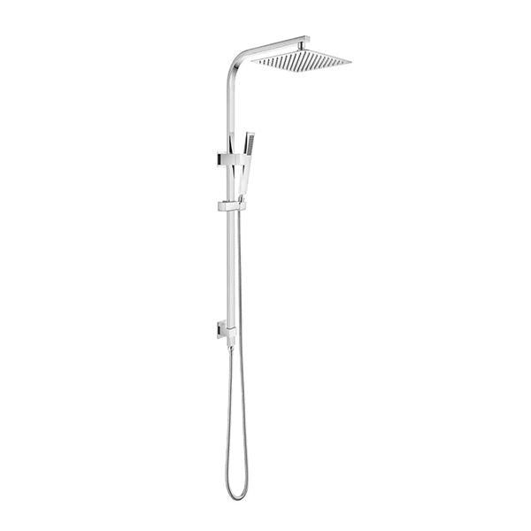 10 Inch Square Chrome Bathroom Shower Head Set Handheld Heads Wels