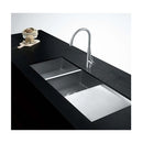 1 And A Half Bowl Kitchen Sink With Drainer R10 Stainless Steel 1200Mm