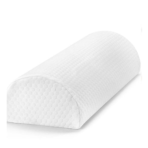 Half Moon Memory Foam Bolster Ankle And Knee Pillow