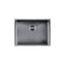 Stainless Steel Kitchen And Laundry Sink 600Mm Single Bowl Gunmetal