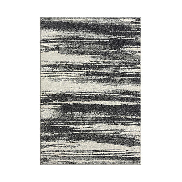 Astrea Charcoal Heat Set Polypropylene Rug