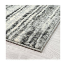 Astrea Charcoal Heat Set Polypropylene Rug