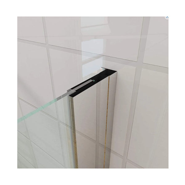 Bathroom Frameless Pivot Shower Screen 760Mm