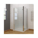 Bathroom Frameless Pivot Shower Screen 760Mm