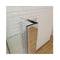 Bathroom Frameless Pivot Shower Screen 760Mm