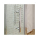 Bathroom Frameless Pivot Shower Screen 760Mm