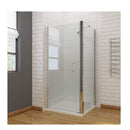 Bathroom Frameless Pivot Shower Screen 760Mm