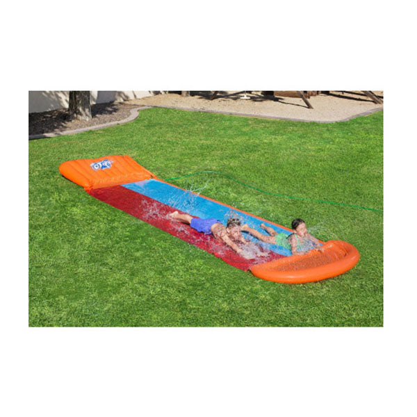 Kids H20Go Double Water Slide With Ramp 8Ft