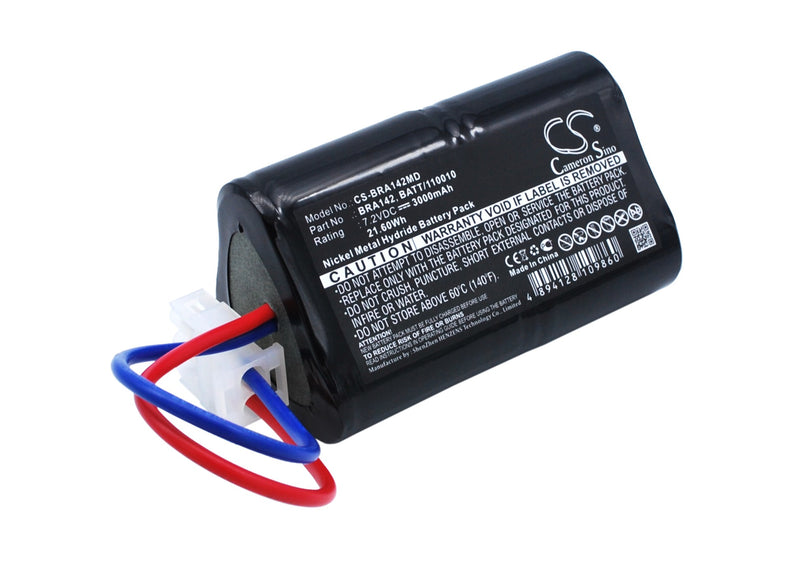 Cameron Sino Cs Bra142Md 3000Mah Replacement Battery For Braun