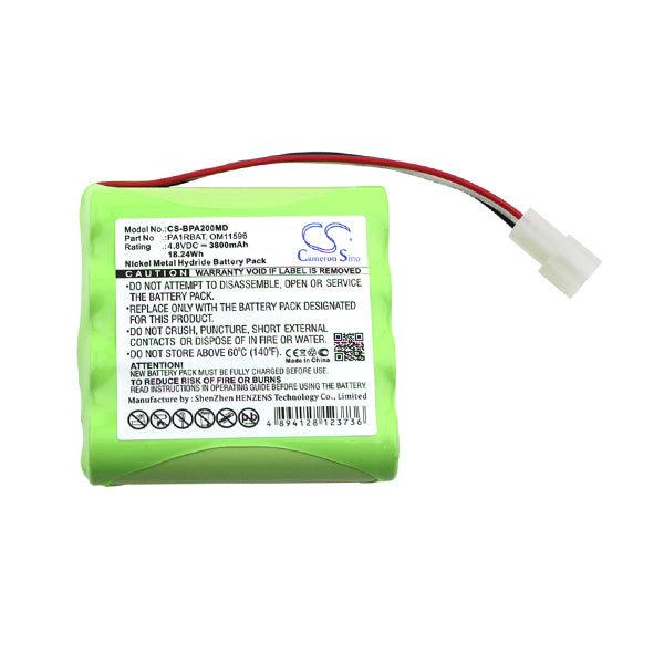 Cameron Sino Cs Bpa200Md 3800Mah Replacement Battery For Bullard