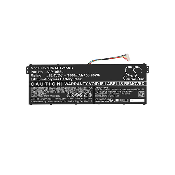 Cameron Sino Cs Act215Nb 3500Mah Battery For Acer Notebook Laptop