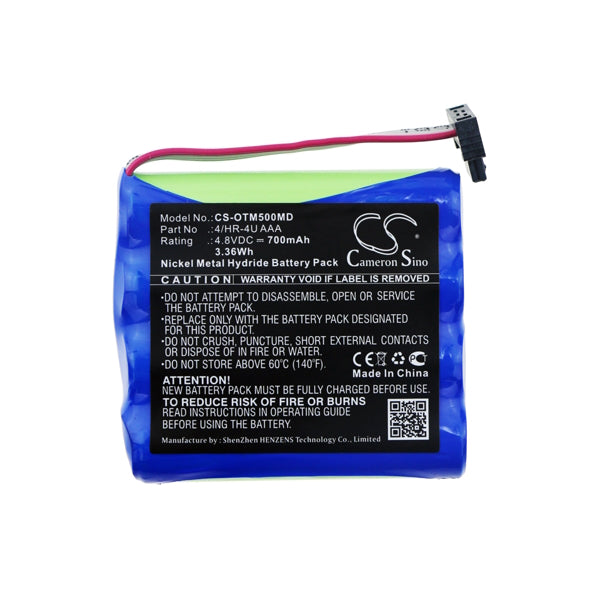 Cameron Sino Cs Otm500Md Replacement Battery For Optomed Medical