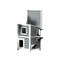 Cat House Wooden Outdoor Shelter Rabbit Hutch Condo Small Dog Roof House