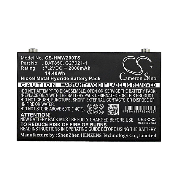Cameron Sino Cs Hmw200Ts 2000Mah Replacement Battery For Hme
