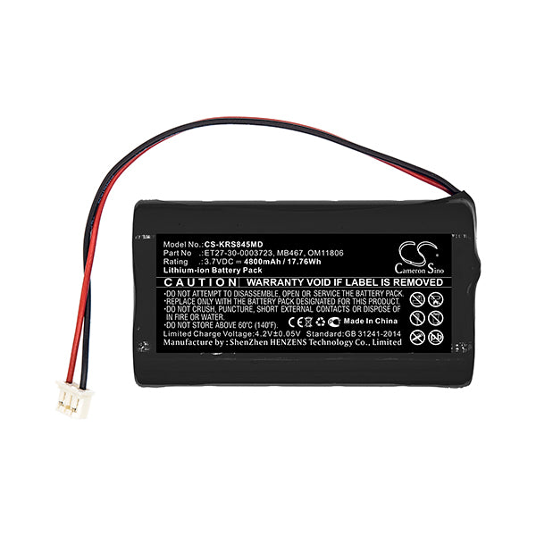 Cameron Sino Cs Krs845Md 4800Mah Replacement Battery For Karl Storz