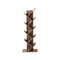 Wooden Tree Bookshelf Bookcase In Brown