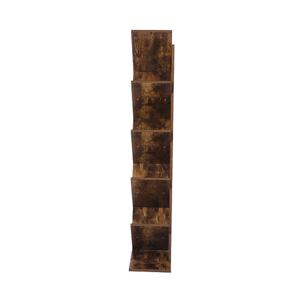 Wooden Tree Bookshelf Bookcase In Brown