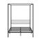 Metal Canopy Bed Frame