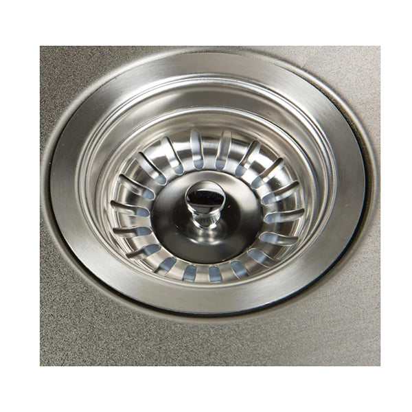 1 And A Half Bowl Kitchen Sink With Drainer R10 Stainless Steel 1200Mm