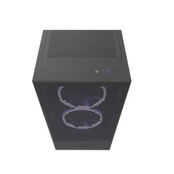 Nzxt H5 Flow Compact Mid Tower Airflow Case Black