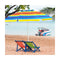 220cm Outdoor Umbrella Potable Sun Shade Shelter Garden Patio Parasol Canopy Multicolor