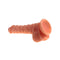 Realistic Dildo Ridged Shaft With Balls