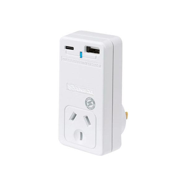 Sansai Surge Protector With Usb C And A