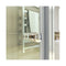 Semi Frameless Pivot Shower Screen Cubical Adjustable 900Mm