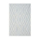 Serene Frost Multi Texture Pile Rug