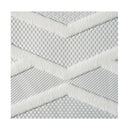 Serene Frost Multi Texture Pile Rug