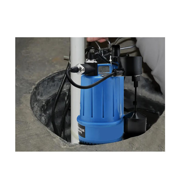 Tight Access Clean Grey Water Submersible Pump Vertical Float Switch