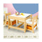 Kids Table and Chairs Set with Toys Storage Box