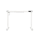 Standing Desk Frame Single Motor Adjustable White