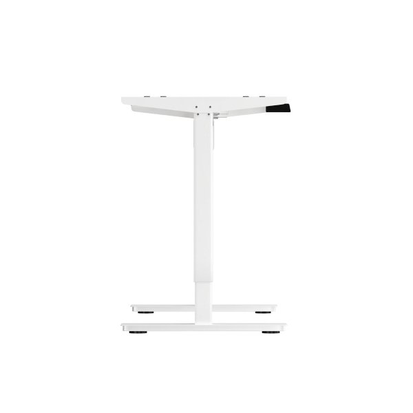 Standing Desk Frame Single Motor Adjustable White