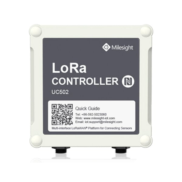 Milesight Uc502 Lorawan Iot Controller With Gpio Ai Rs232 Rs485