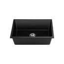 Kitchen Sink 70x45cm Granite Basin Single Bowl Black