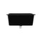 Kitchen Sink 70x45cm Granite Basin Single Bowl Black