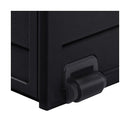 Outdoor Storage Box Lockable 290L Black