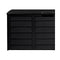 Outdoor Storage Box Lockable 290L Black