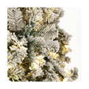 Christmas Tree 2.1M 7FT Snow Flocked Green with LED