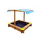 Sandpit Kids Toy Sandbox With Canopy 95 X 95 X 95Cm