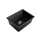 Kitchen Sink 55x45cm Granite Basin Single Bowl Black