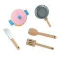 Wooden Kitchen Playset For Kids Puppy Shape Kitchen Set