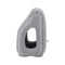 Grey Portable Inflatable Cushion Travel Pillow Head Rest Support