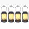 LUMIRO 4 Pack Solar Hanging Mason Jar Lights Decorative Solar Lantern with Stakes_1