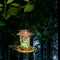 LUMIRO Solar Powered Hanging Bird Feeder and Garden Decoration Light_0