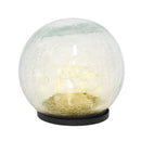 LUMIRO Outdoor Cracked Glass Garden Solar Ball Light - 15 cm_2