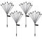 LUMIRO 4 Pack Solar Garden Lights Outdoor Firefly Lights_0