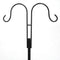 LUMIRO 2 Pack Double Shepherds Metal Hooks Garden Pole for Outdoor_2