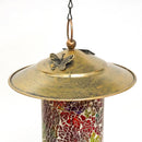 LUMIRO Outdoor Hanging Solar Bird Feeder and Garden Lantern_3